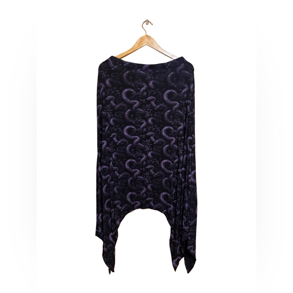 🖤💜 Killstar Blackfang Snake Skirt XL/2XL Goth Witchy Statement Maxi RARE 💜🖤 - Picture 7 of 8